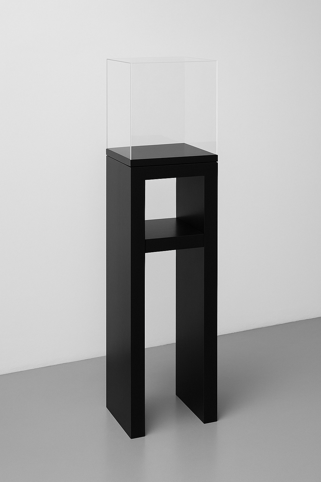 piano in plexiglass specchiato